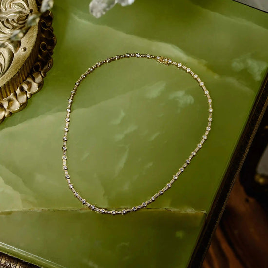 Lucy Williams Tennis Necklace | 18k Gold Plated Necklaces Missoma 