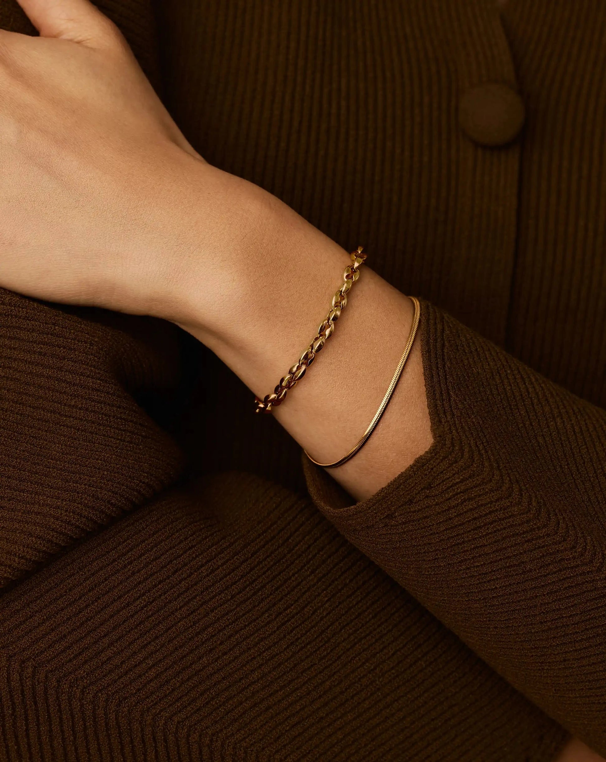 Mariner Chain Bracelet | 18k Gold Plated Bracelets Missoma 