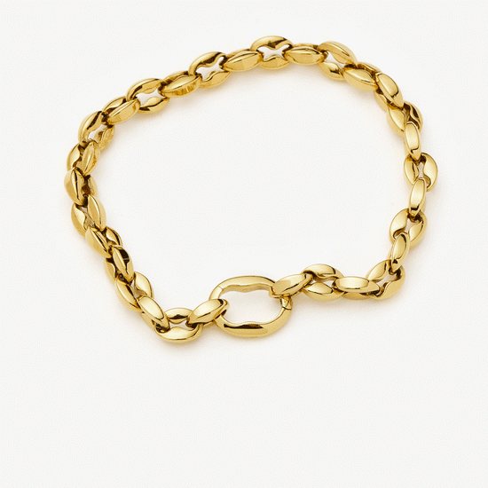 Mariner Chain Bracelet | 18k Gold Plated Bracelets Missoma 