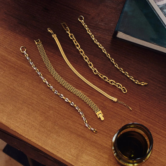 Mariner Chain Bracelet | 18k Gold Plated/Platinum Plated Bracelets Missoma 