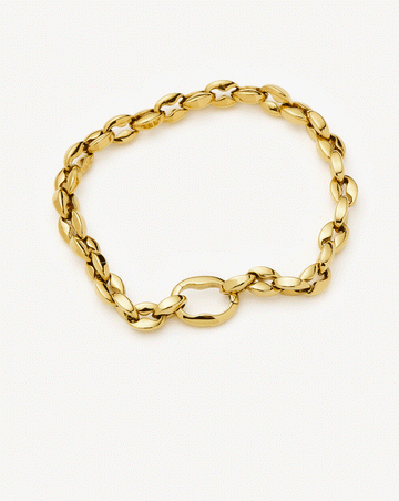 Mariner Chain Bracelet | 18k Gold Plated/Platinum Plated Bracelets Missoma 