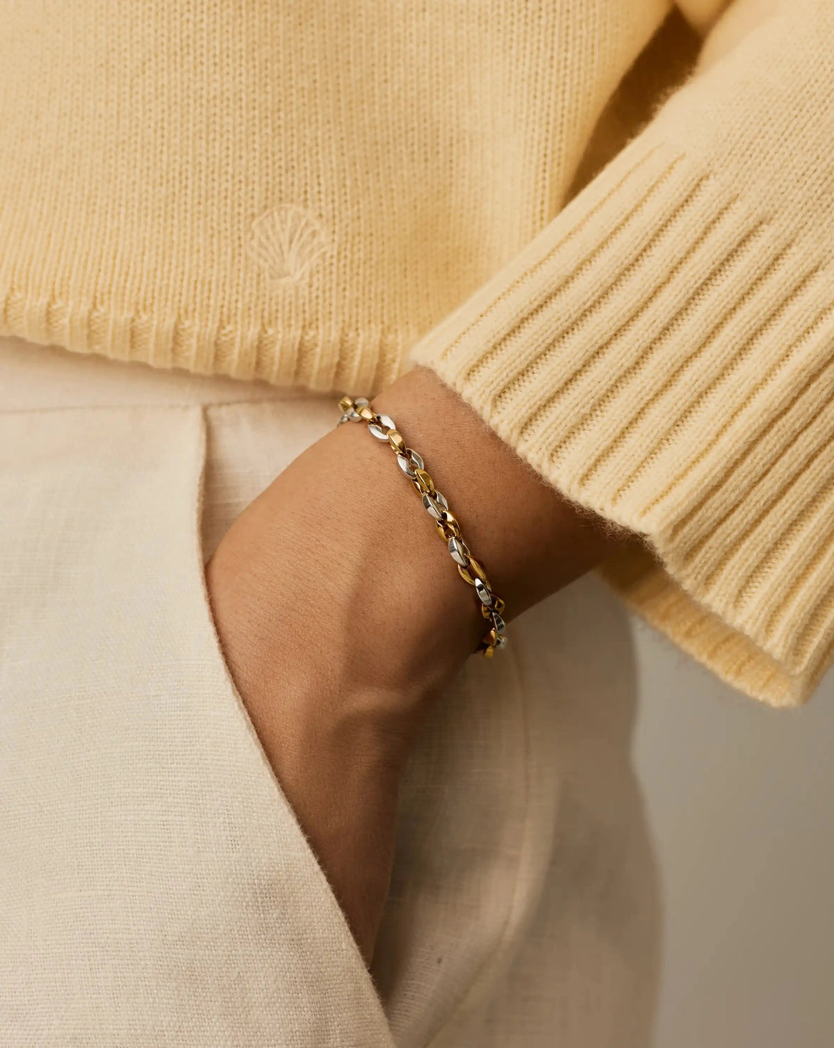 Mariner Chain Bracelet | 18k Gold Plated/Platinum Plated Bracelets Missoma 