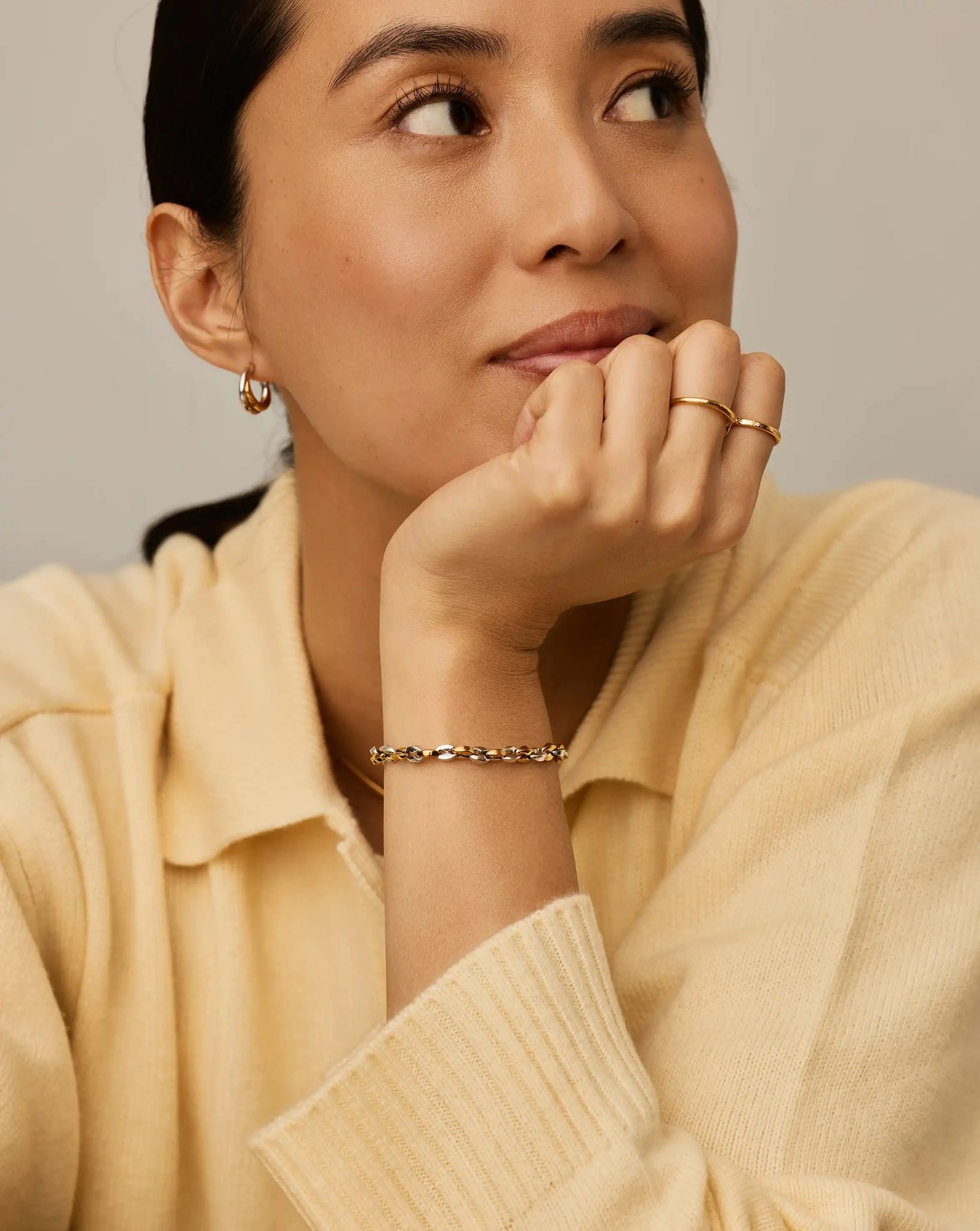 Mariner Chain Bracelet | 18k Gold Plated/Platinum Plated Bracelets Missoma 