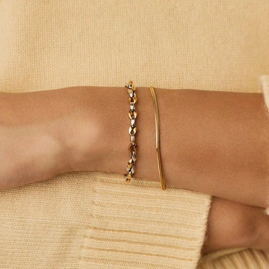 Mariner Chain Bracelet | 18k Gold Plated/Platinum Plated Bracelets Missoma 