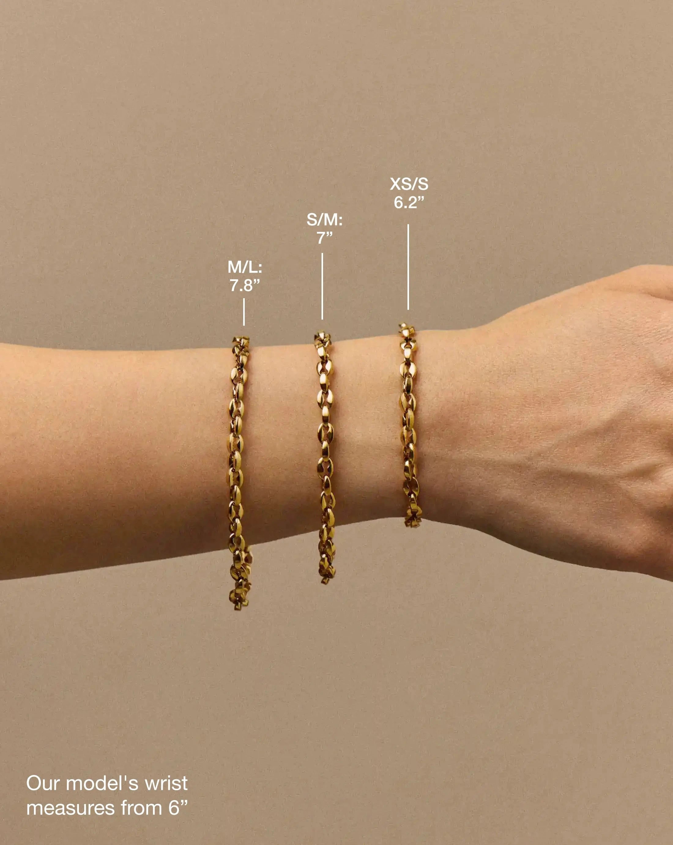 Mariner Chain Bracelet | 18k Gold Plated/Platinum Plated Bracelets Missoma 