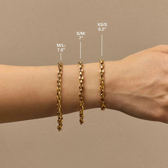 Mariner Chain Bracelet | 18k Gold Plated/Platinum Plated Bracelets Missoma 