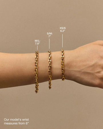 Mariner Chain Bracelet | 18k Gold Plated/Platinum Plated Bracelets Missoma 