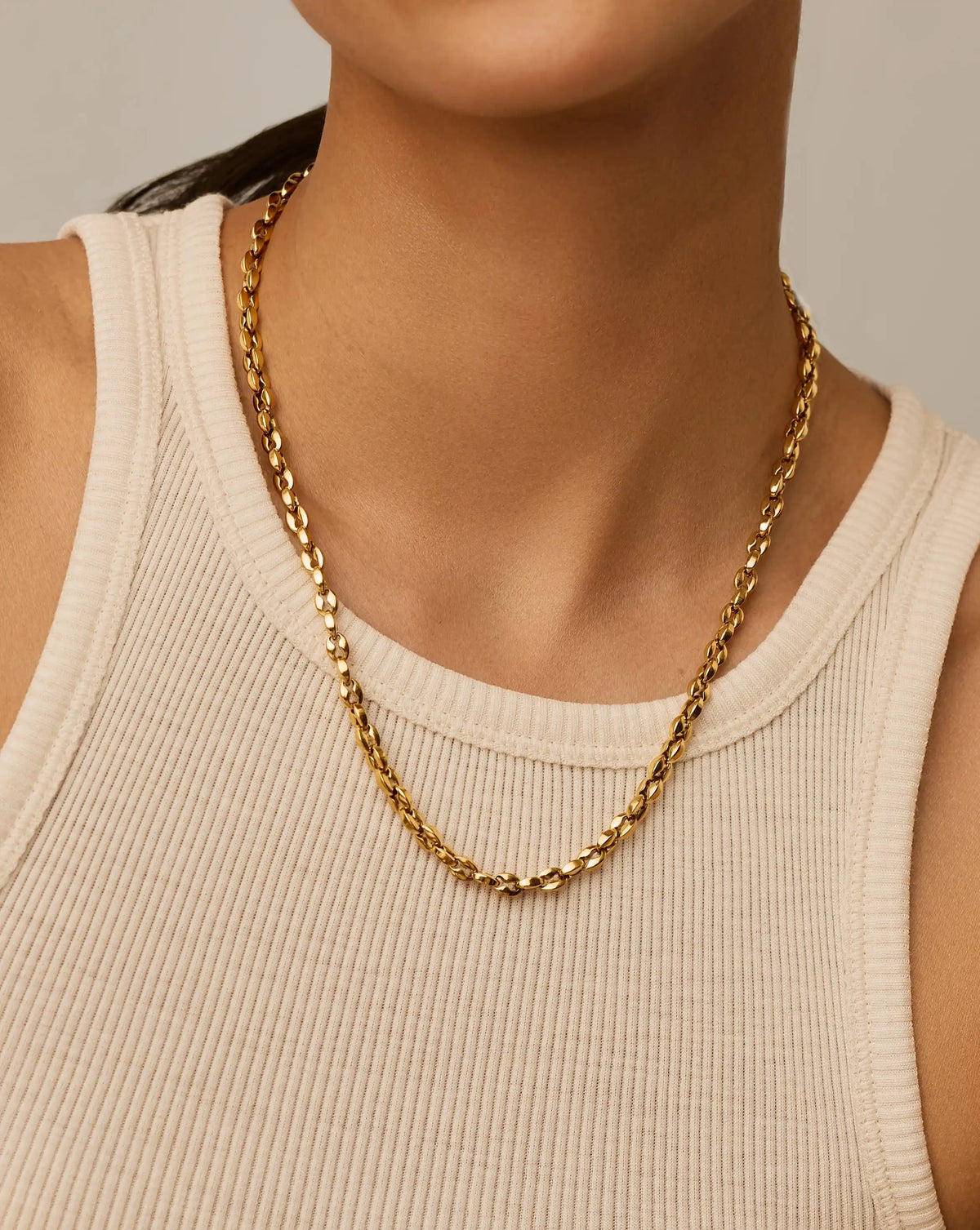 Mariner Medium Chain Necklace | 18k Gold Plated Necklaces Missoma 
