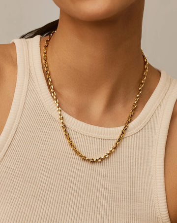 Mariner Medium Chain Necklace | 18k Gold Plated Necklaces Missoma 