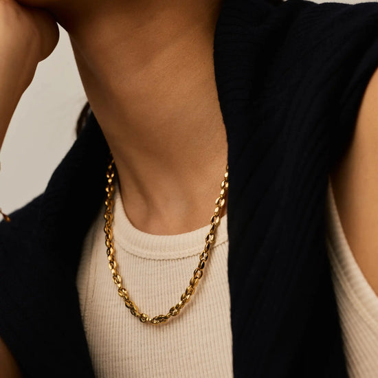 Mariner Medium Chain Necklace | 18k Gold Plated Necklaces Missoma 
