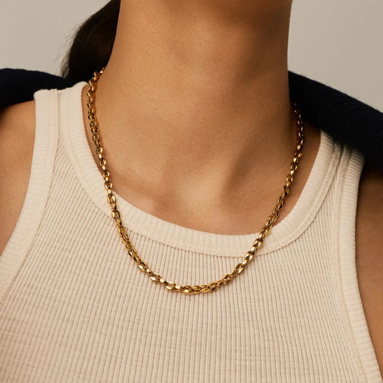 Mariner Medium Chain Necklace | 18k Gold Plated Necklaces Missoma 