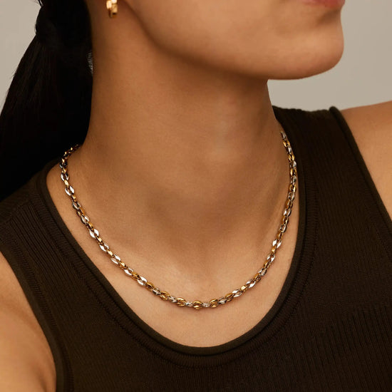 Mariner Short Chain Necklace | 18k Gold Plated/Platinum Plated Necklaces Missoma 