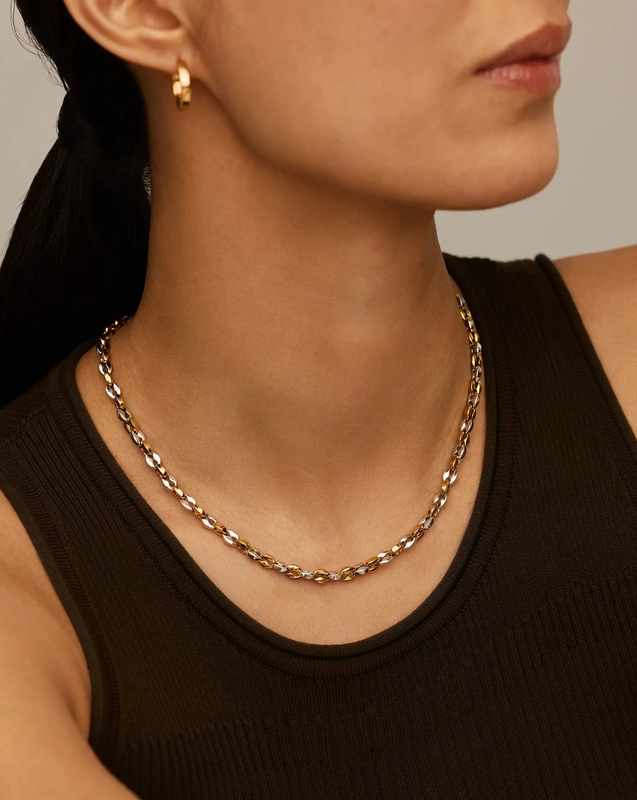 Mariner Short Chain Necklace | 18k Gold Plated/Platinum Plated Necklaces Missoma 