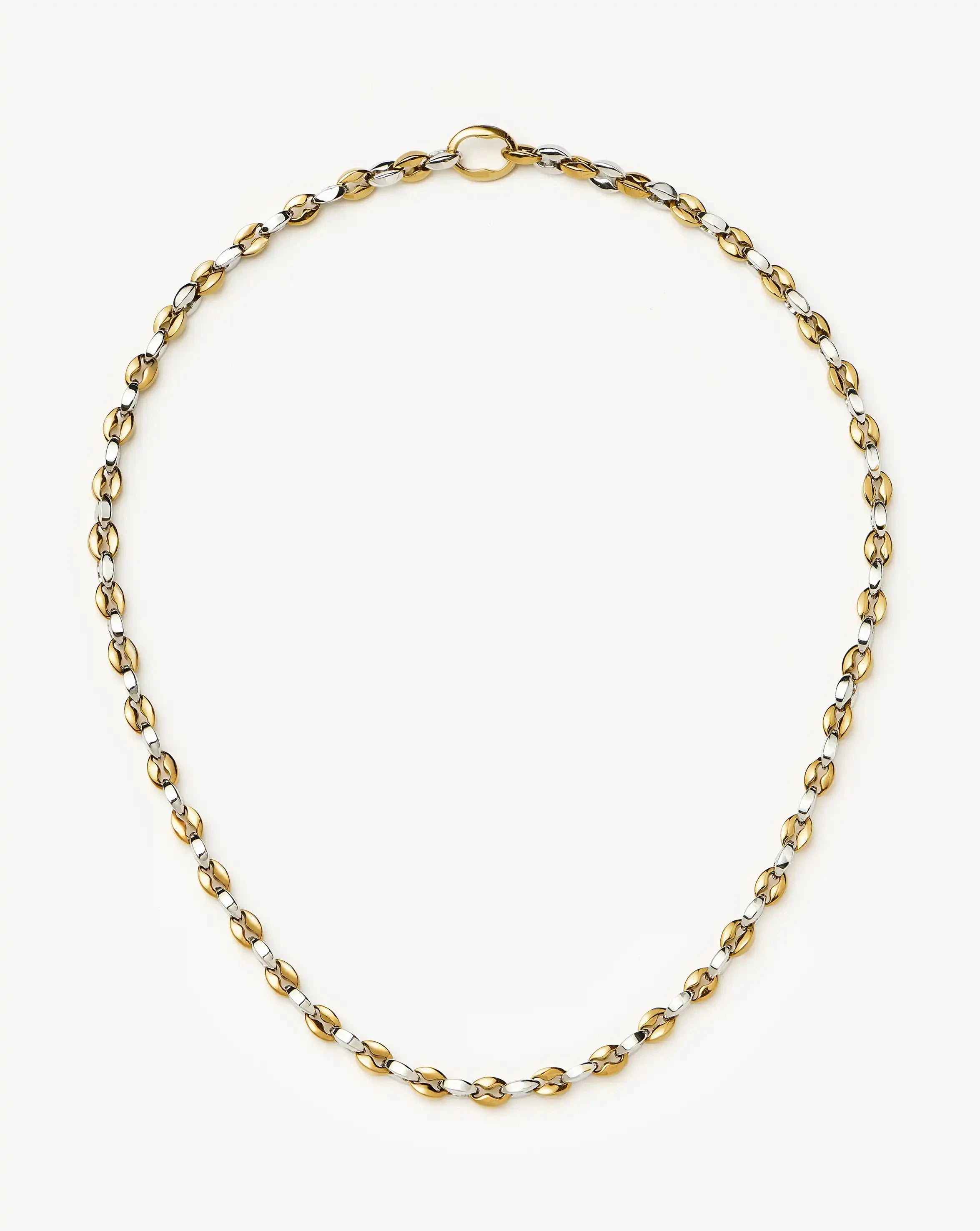 Mariner Short Chain Necklace | 18k Gold Plated/Platinum Plated Necklaces Missoma 