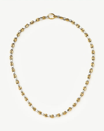 Mariner Short Chain Necklace | 18k Gold Plated/Platinum Plated