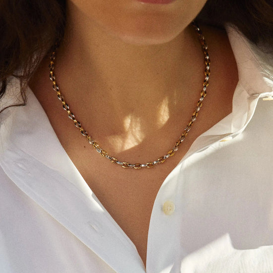 Mariner Short Chain Necklace | 18k Gold Plated/Platinum Plated Necklaces Missoma 