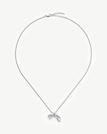 MARKGONG Bow Pendant Necklace | Silver Plated Necklaces Missoma 