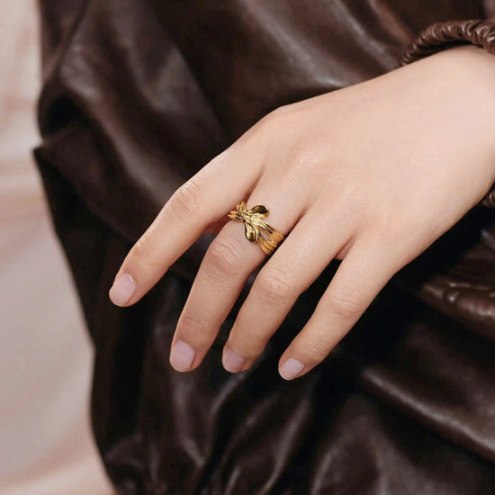 MARKGONG Bow Ring | 18k Gold Plated Rings Missoma 