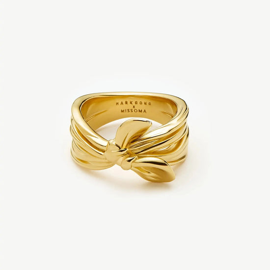 MARKGONG Bow Ring | 18k Gold Plated Rings Missoma 