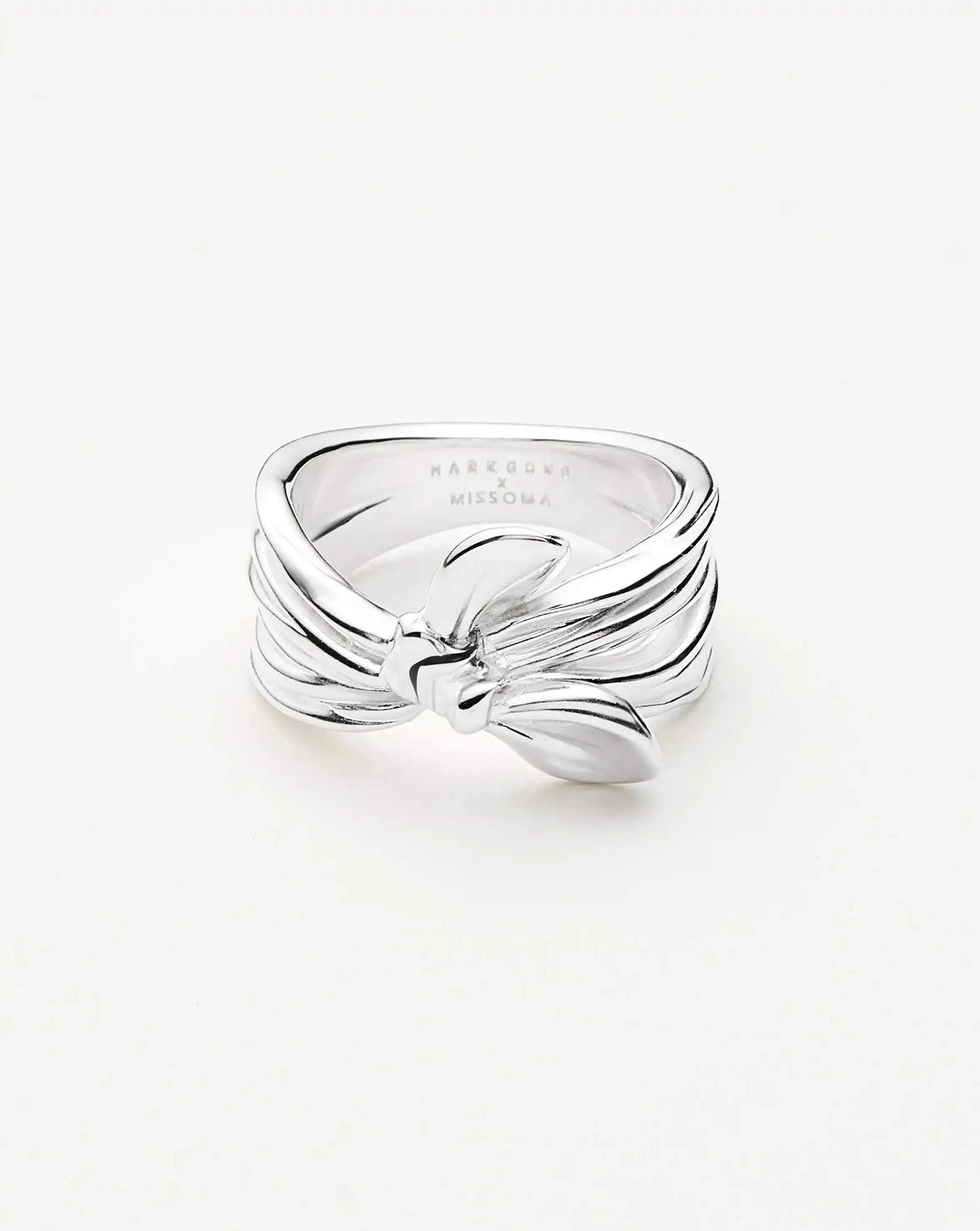 MARKGONG Bow Ring | Silver Plated Rings Missoma 