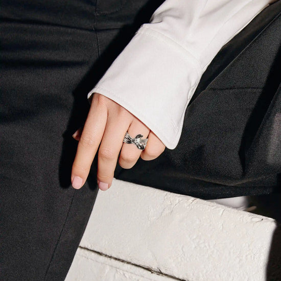 MARKGONG Bow Ring | Silver Plated Rings Missoma 