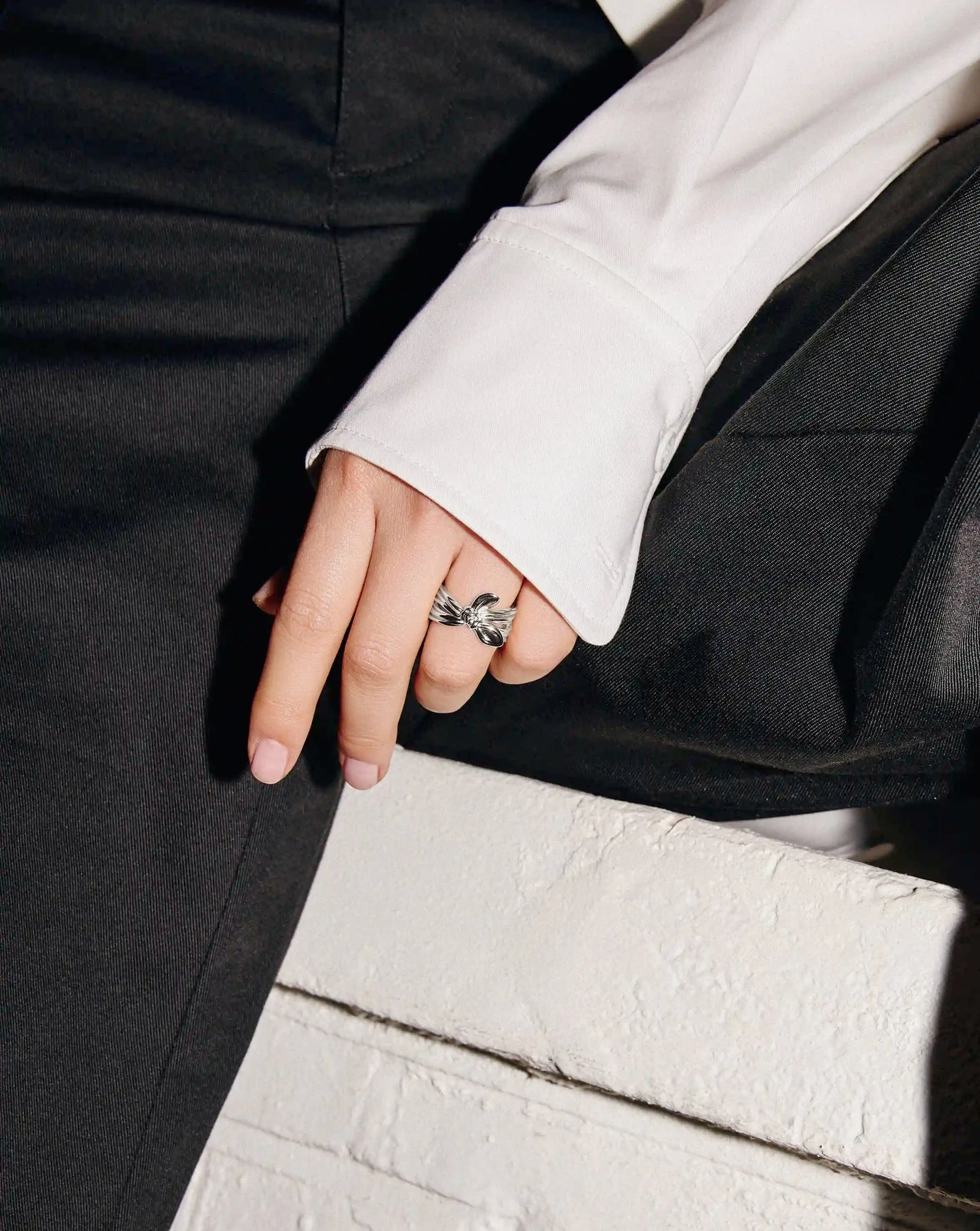 MARKGONG Bow Ring | Silver Plated Rings Missoma 