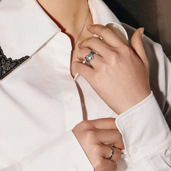 MARKGONG Bow Ring | Silver Plated Rings Missoma 