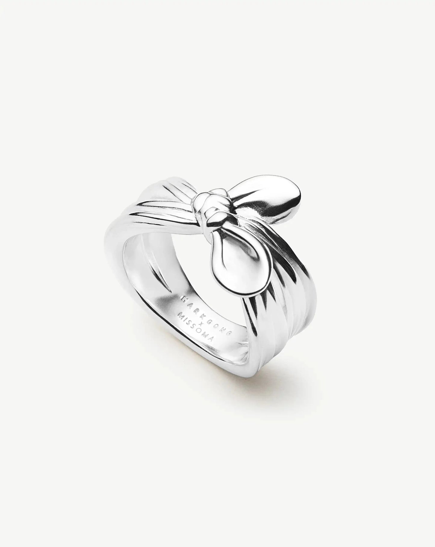 MARKGONG Bow Ring | Silver Plated Rings Missoma 