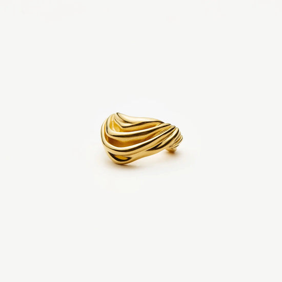 MARKGONG Draped Ear Cuff | 18k Gold Plated Earrings Missoma 