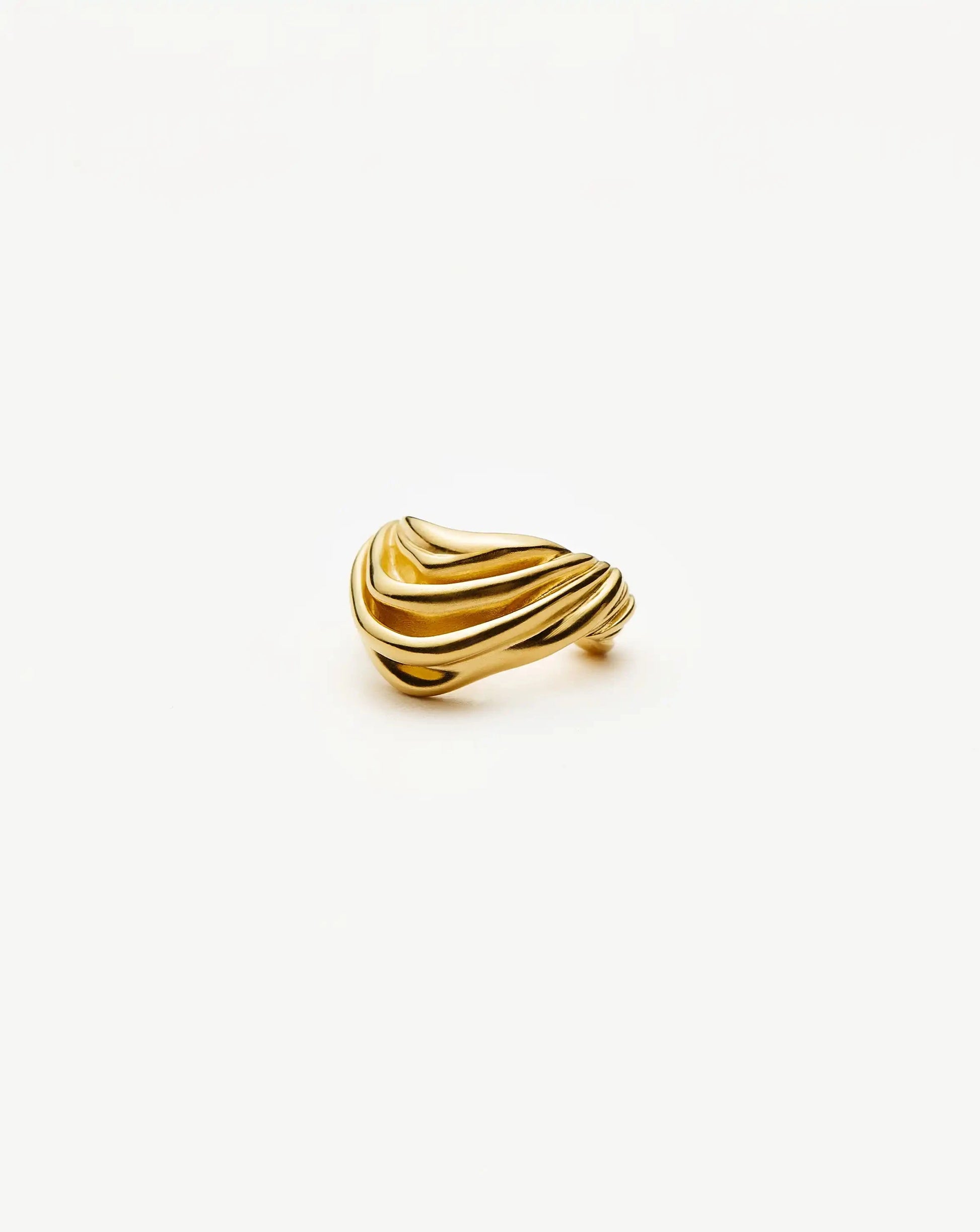 MARKGONG Draped Ear Cuff | 18k Gold Plated Earrings Missoma 