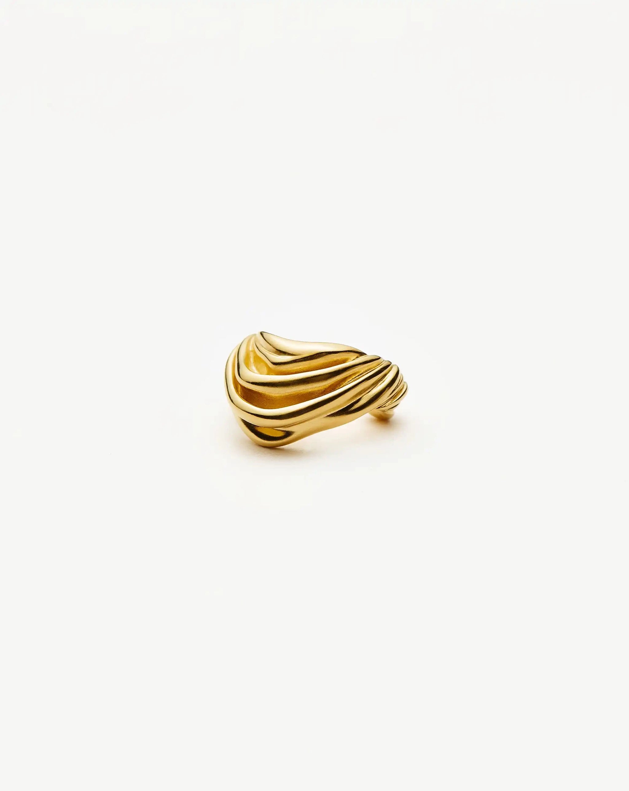 MARKGONG Draped Ear Cuff | 18k Gold Plated Earrings Missoma 