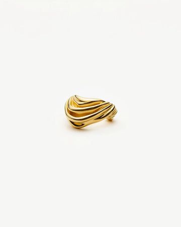 MARKGONG Draped Ear Cuff | 18k Gold Plated Earrings Missoma 