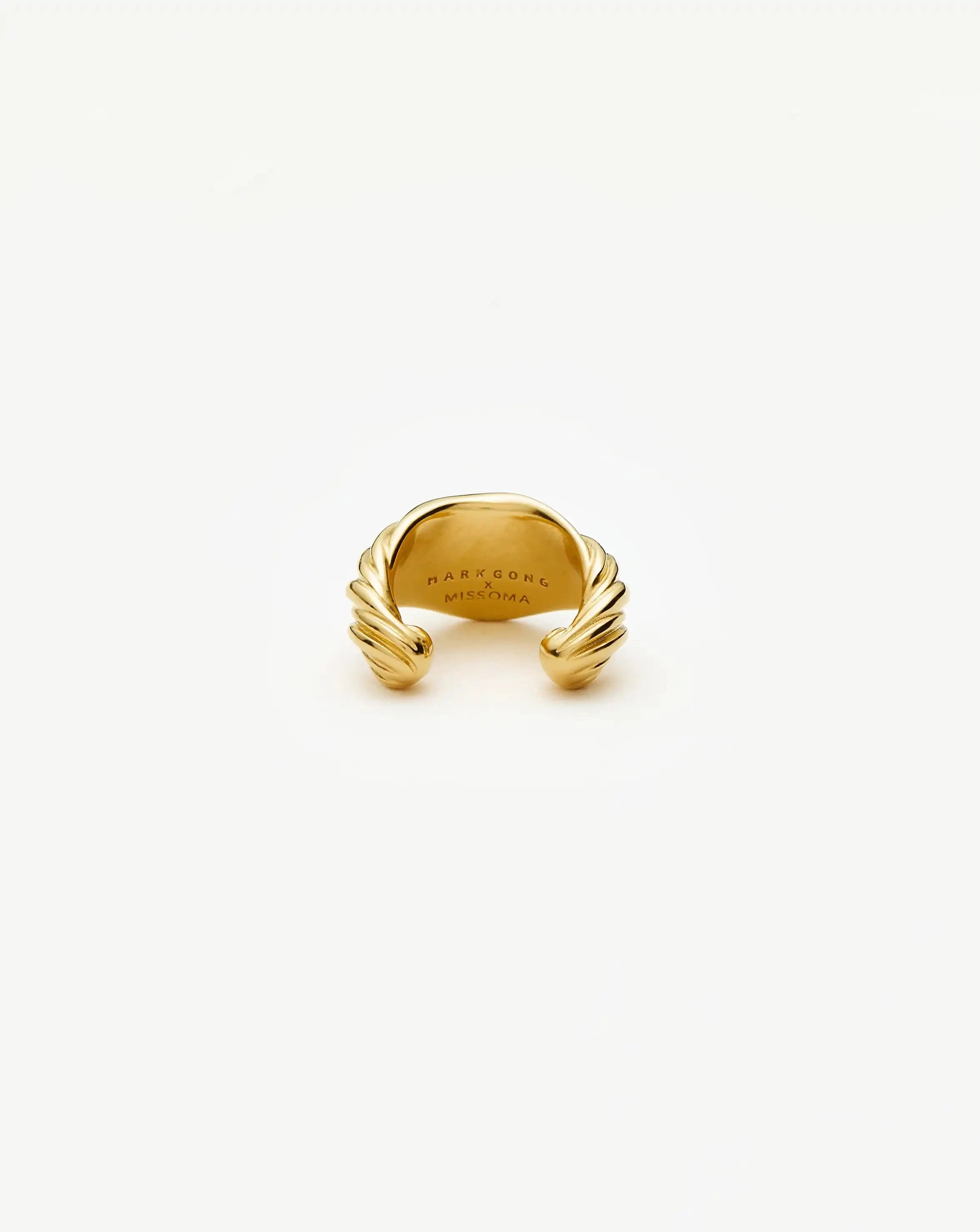 MARKGONG Draped Ear Cuff | 18k Gold Plated Earrings Missoma 