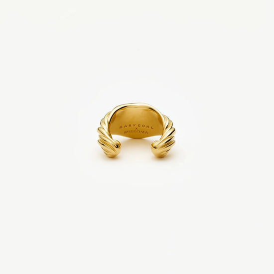 MARKGONG Draped Ear Cuff | 18k Gold Plated Earrings Missoma 