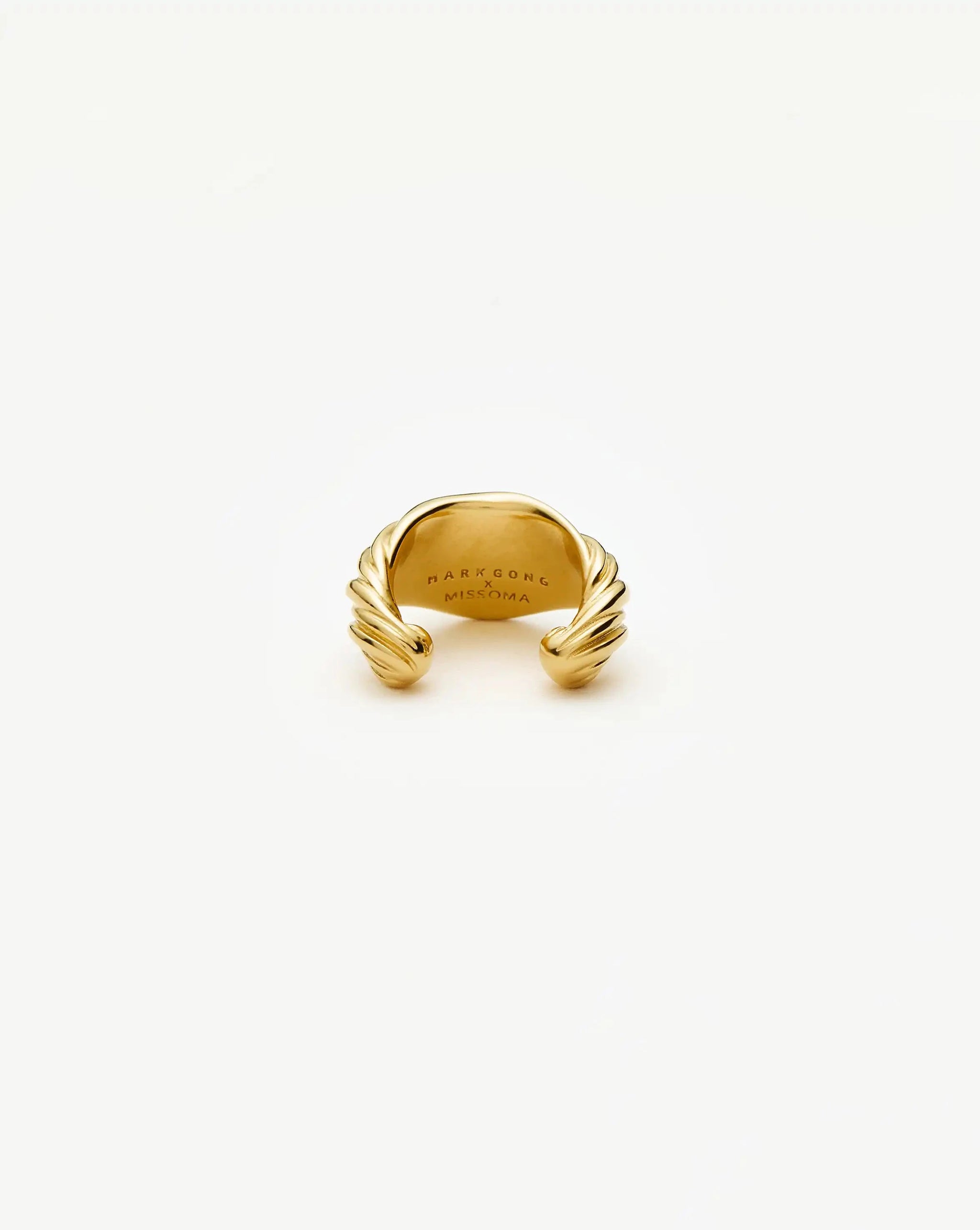 MARKGONG Draped Ear Cuff | 18k Gold Plated Earrings Missoma 