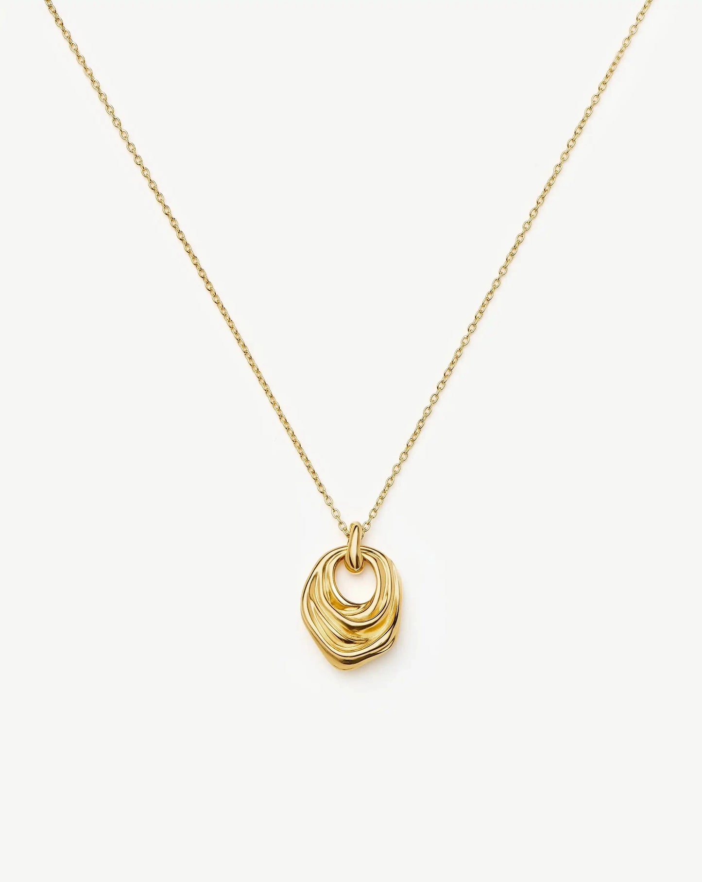 MARKGONG Draped Pendant Necklace | 18k Gold Plated Necklaces Missoma 
