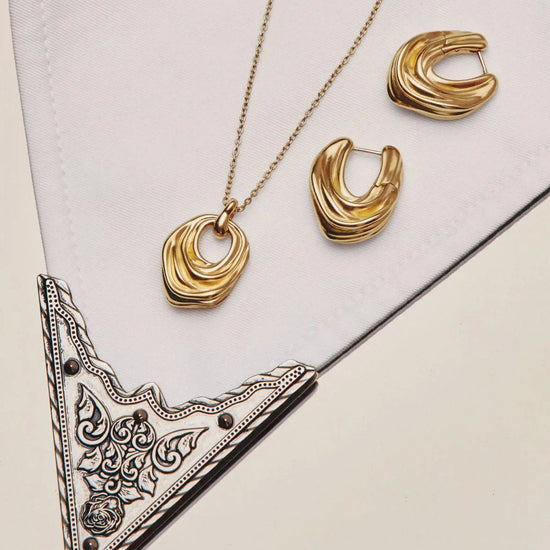 MARKGONG Draped Pendant Necklace | 18k Gold Plated Necklaces Missoma 
