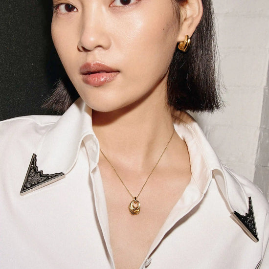 MARKGONG Draped Pendant Necklace | 18k Gold Plated Necklaces Missoma 