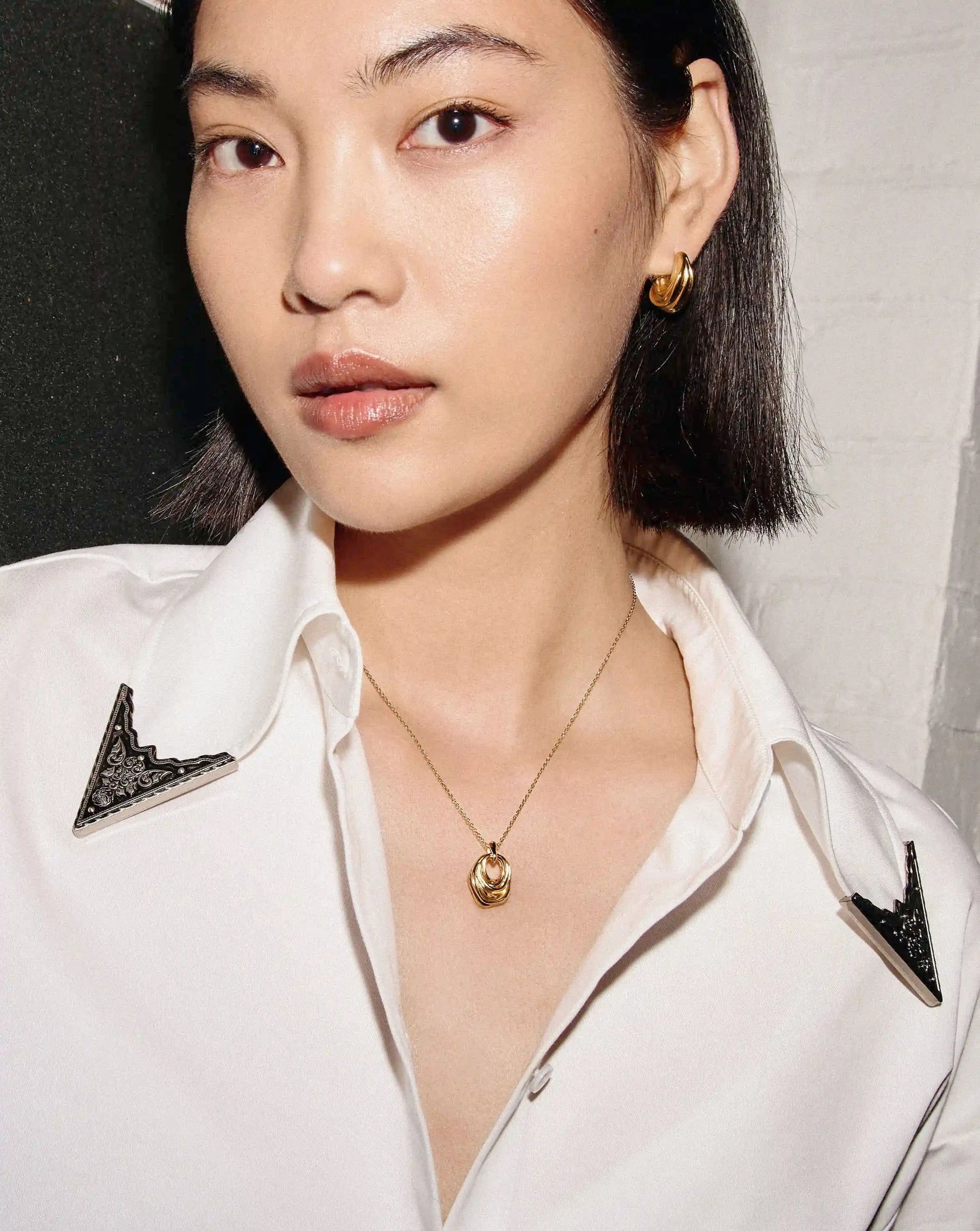 MARKGONG Draped Pendant Necklace | 18k Gold Plated Necklaces Missoma 