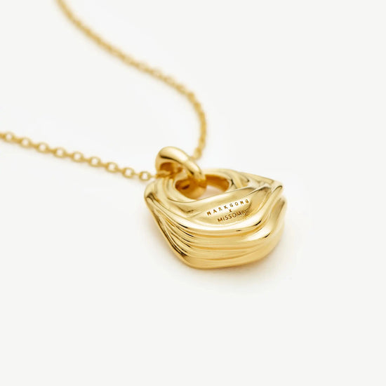 MARKGONG Draped Pendant Necklace | 18k Gold Plated Necklaces Missoma 