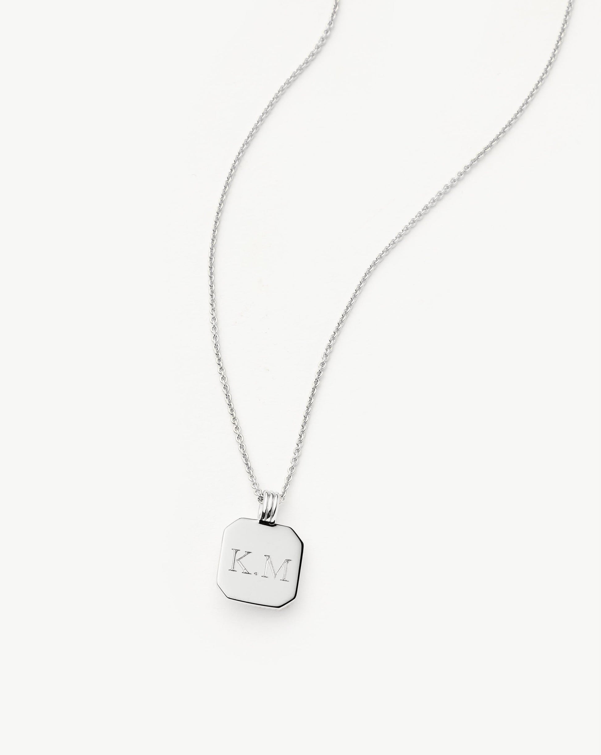 May Birthstone Pendant Necklace | Dyed Green Chalcedony/May Necklaces Missoma 