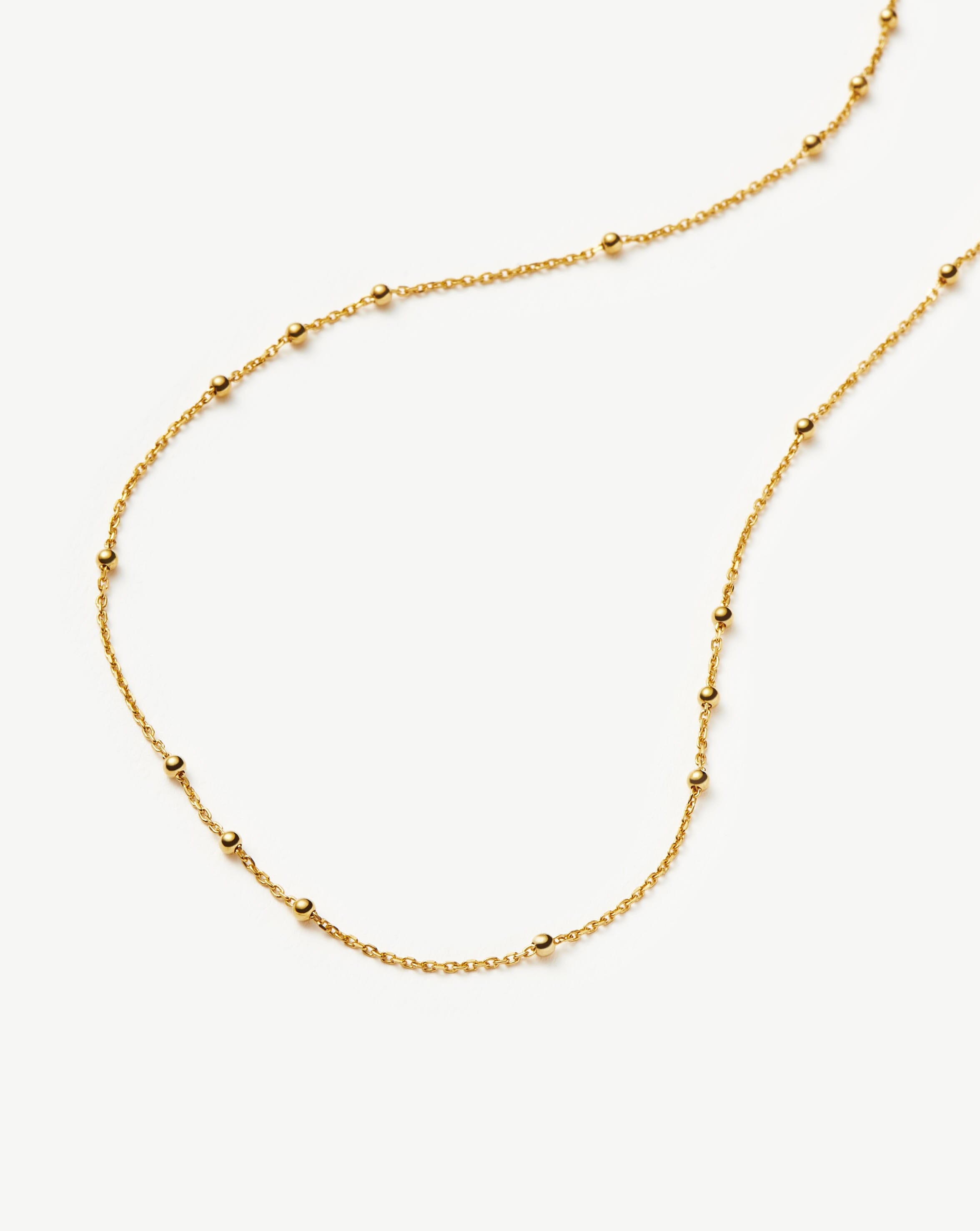 Medium Orb Chain | 18ct Gold Plated Vermeil Necklaces Missoma 