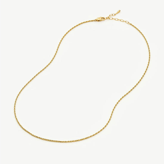 Medium Rope Chain Necklace | 18k Gold Plated Necklaces Missoma 