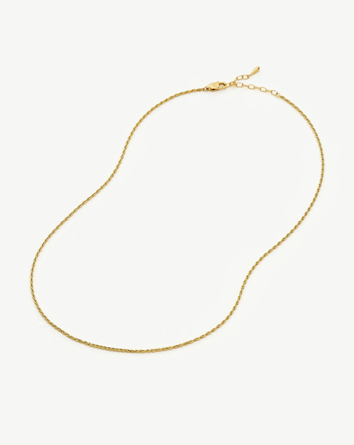 Medium Rope Chain Necklace | 18k Gold Plated Necklaces Missoma 