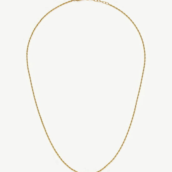 Medium Rope Chain Necklace | 18k Gold Plated Necklaces Missoma 