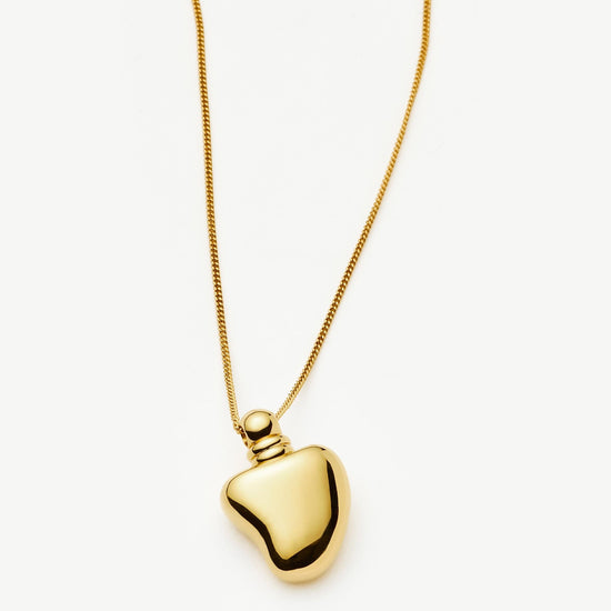 Message in a Bottle Heart Pendant Necklace | 18k Gold Plated Necklaces Missoma 