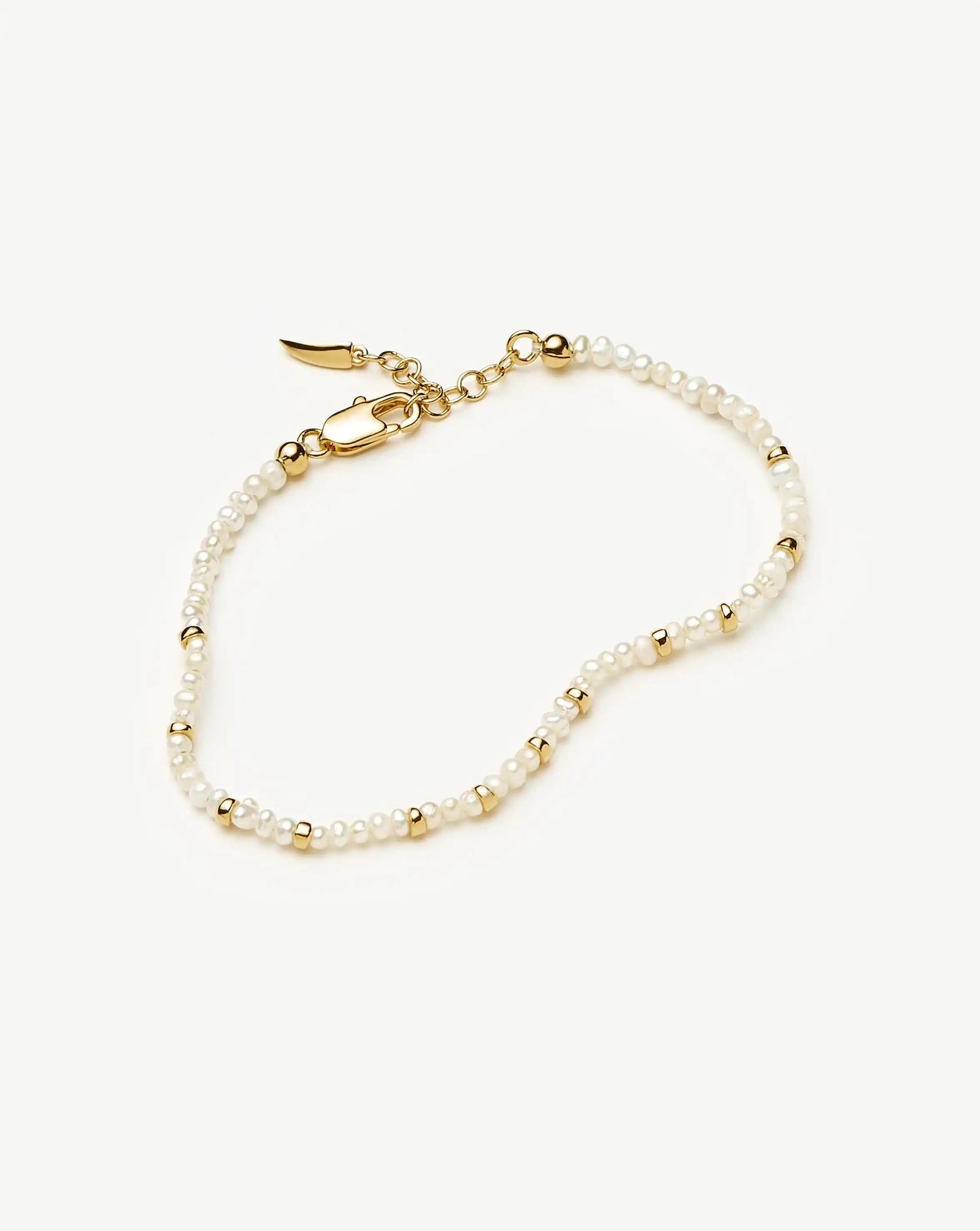 Micro Pearl Beaded Bracelet | 18k Gold Plated/Pearl Bracelets Missoma 