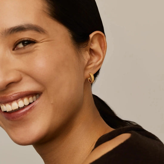 Mini Baya Hoop Earrings Earrings Missoma 
