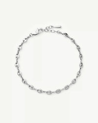 Mini Mariner Chain Bracelet | Silver Plated Bracelets Missoma 