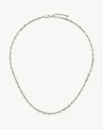 Mini Mariner Chain Necklace | Platinum Plated Necklaces Missoma 